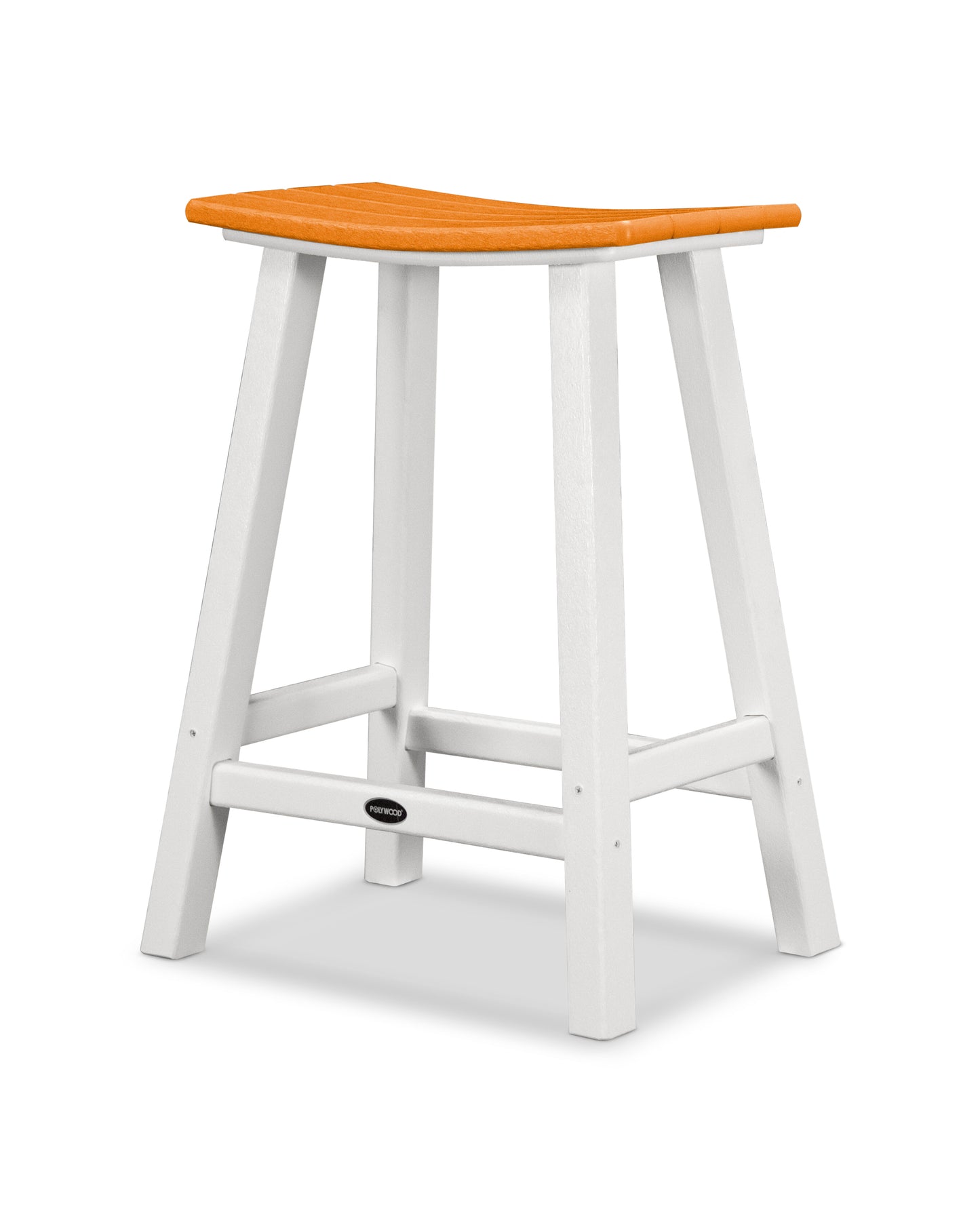 Contempo 24" Saddle Counter Stool