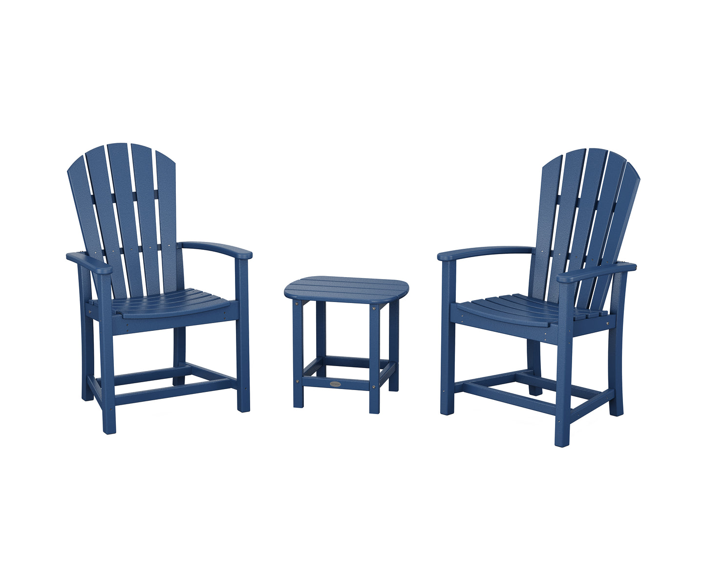 Palm Coast 3-Piece Upright Adirondack Chair Set