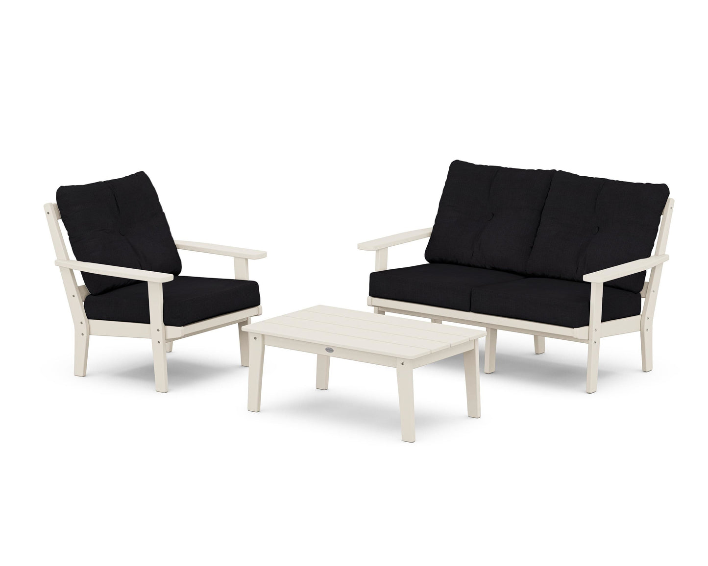 Prairie 3-Piece Deep Seating Set with Loveseat
