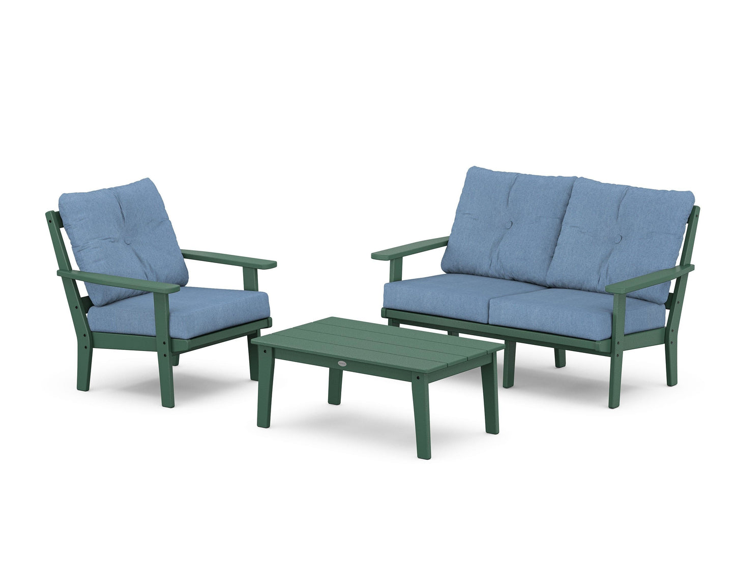 Oxford 3-Piece Deep Seating Set with Loveseat