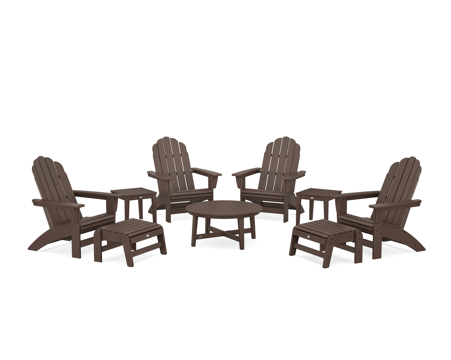 Vineyard Grand Adirondack 9-Piece Conversation Set