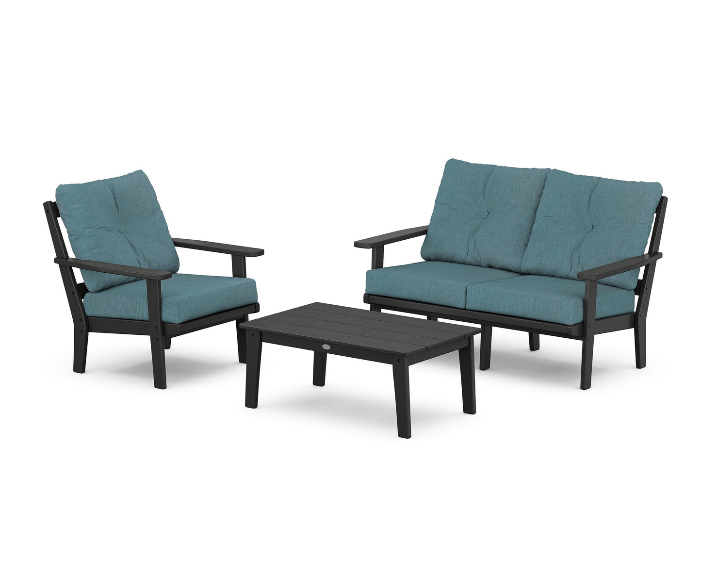 Prairie 3-Piece Deep Seating Set with Loveseat