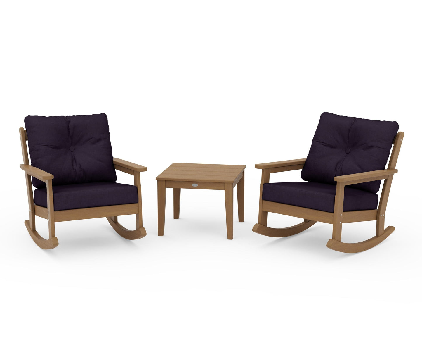 Vineyard 3-Piece Deep Seating Rocker Set