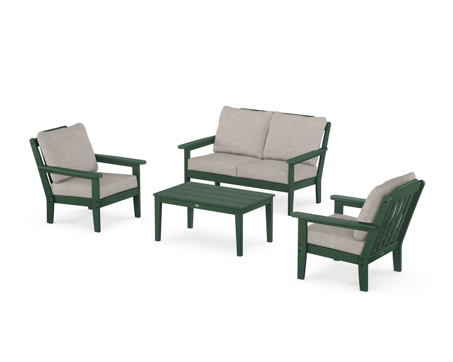 Cottage 4-Piece Deep Seating Set with Loveseat