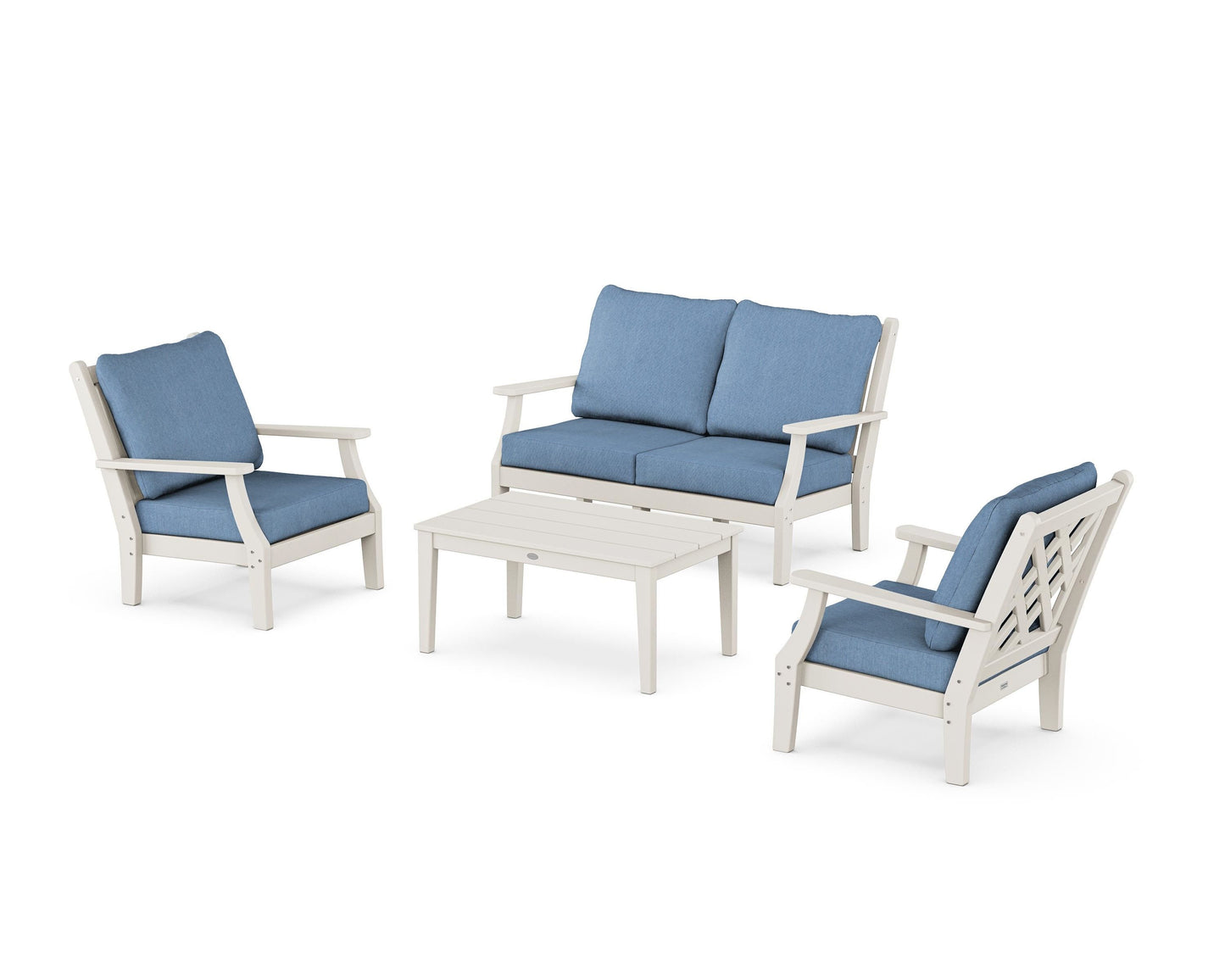 Wovendale 4-Piece Deep Seating Set with Loveseat