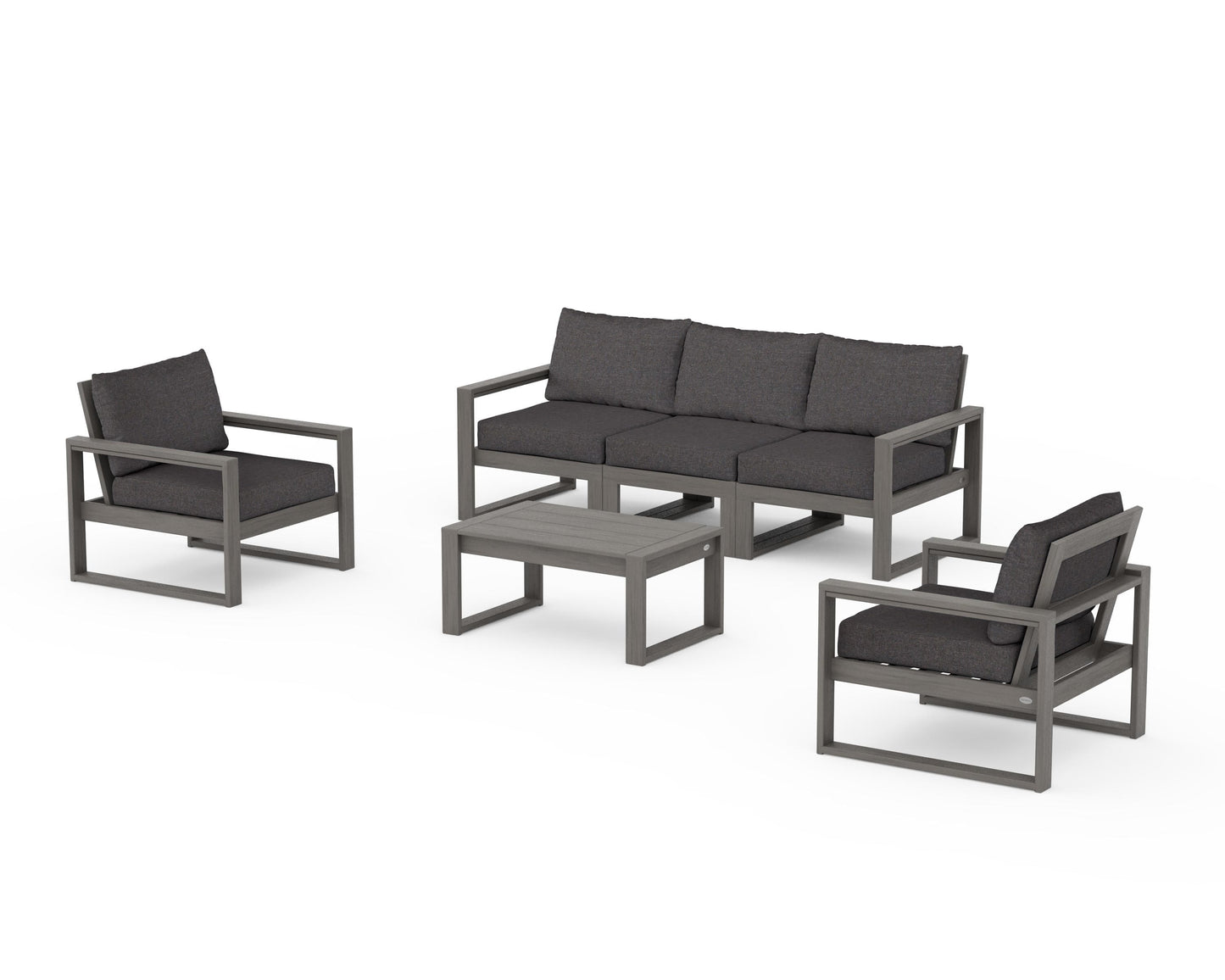 EDGE Sectional 4-Piece Deep Seating Set with Sofa