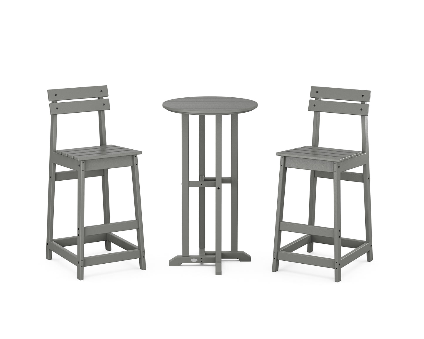 Modern Studio Plaza Bar Chair 3-Piece Bistro Set