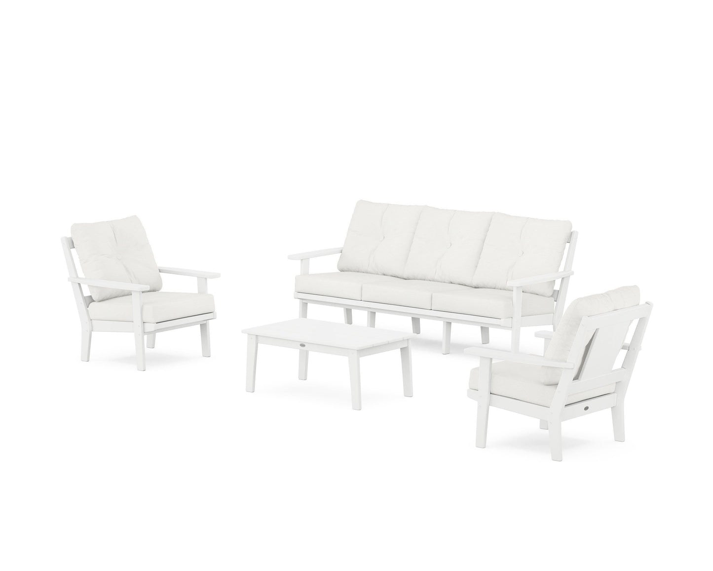 Prairie 4-Piece Deep Seating Set with Sofa