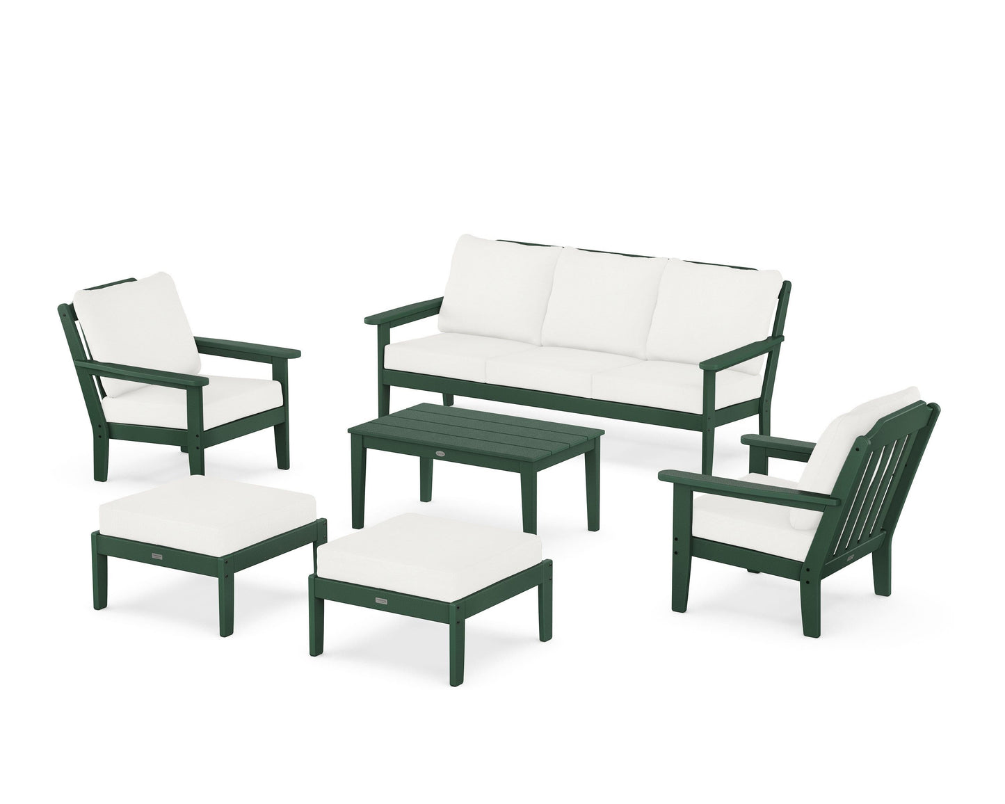 Cottage 6-Piece Lounge Sofa Set