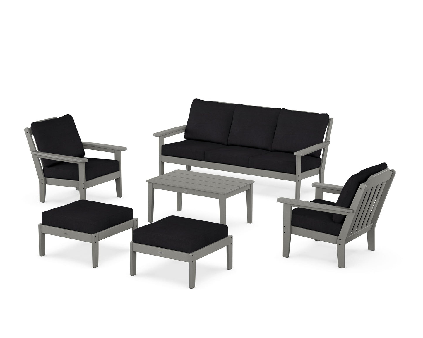 Cottage 6-Piece Lounge Sofa Set