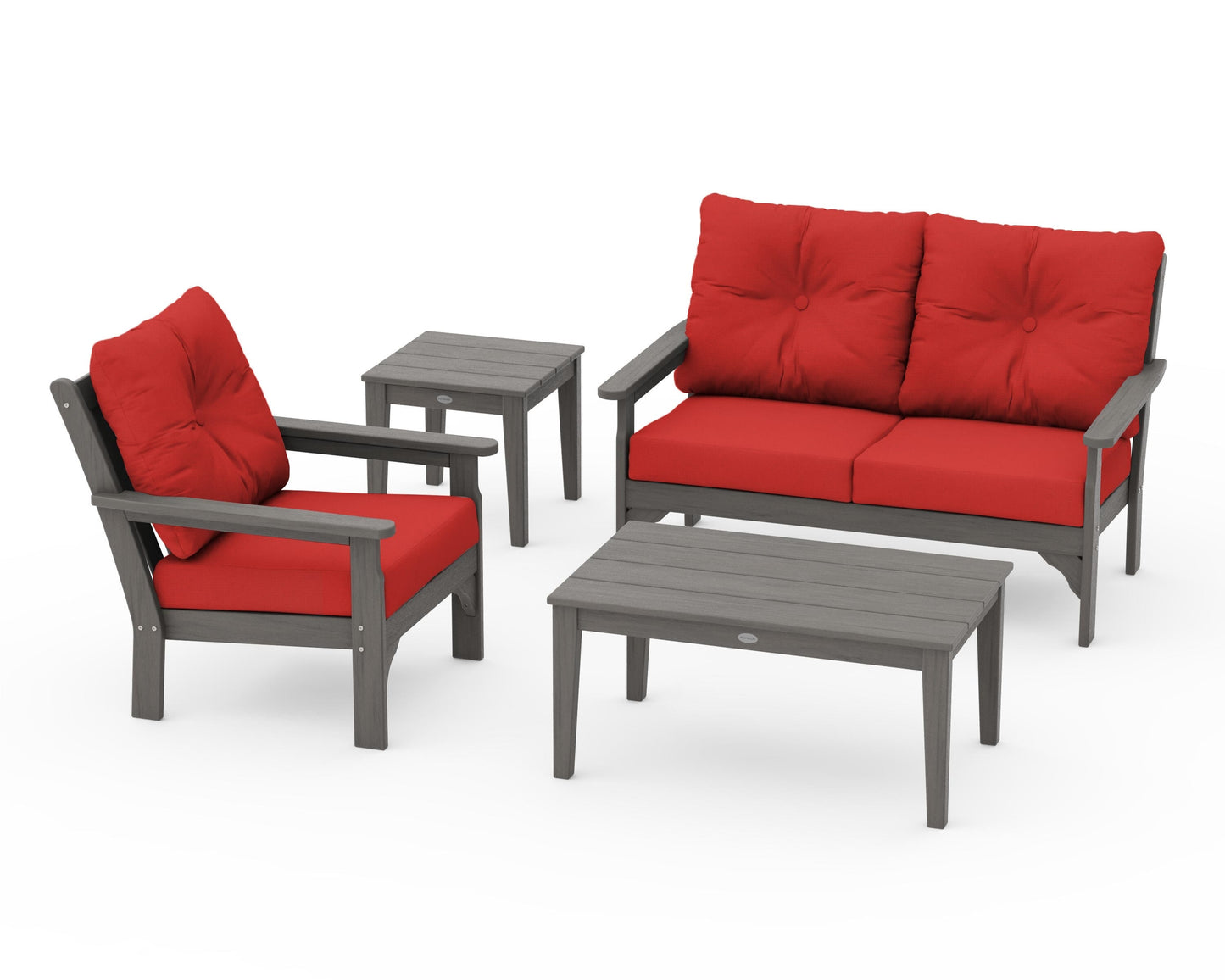 Vineyard 4-Piece Deep Seating Set