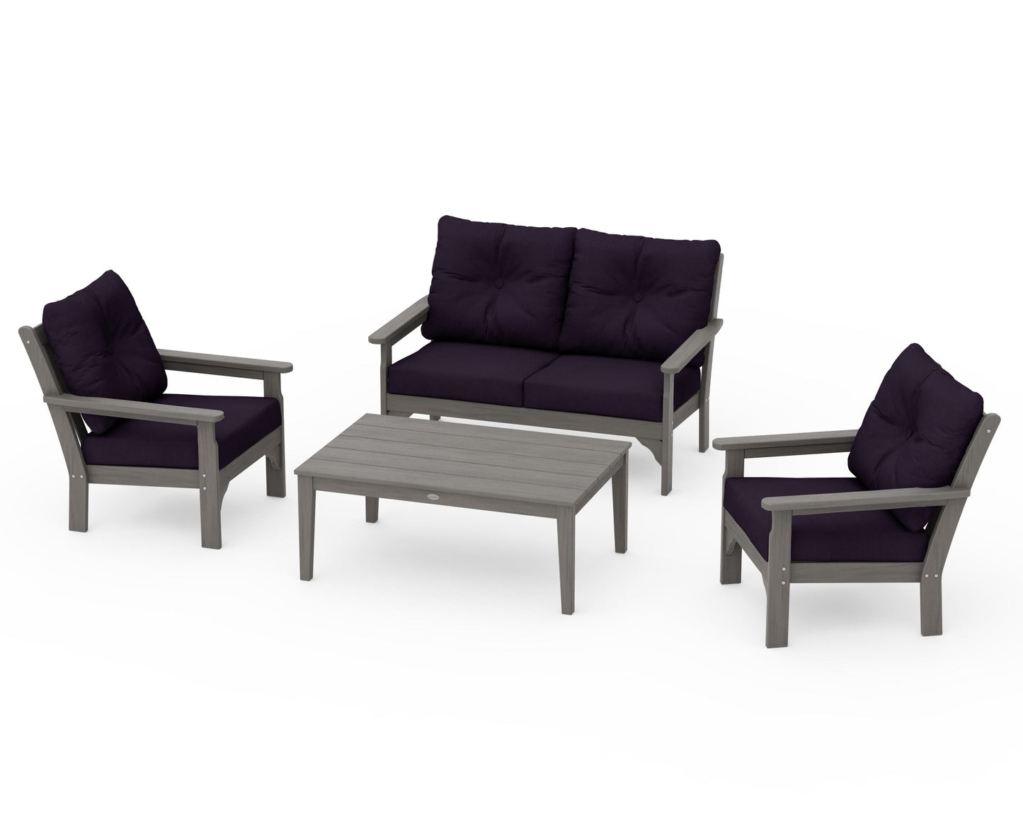 Vineyard 4-Piece Deep Seating Set