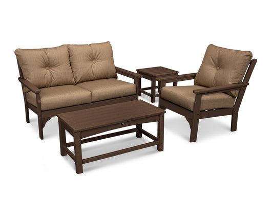 Vineyard 4 Piece Deep Seating Set