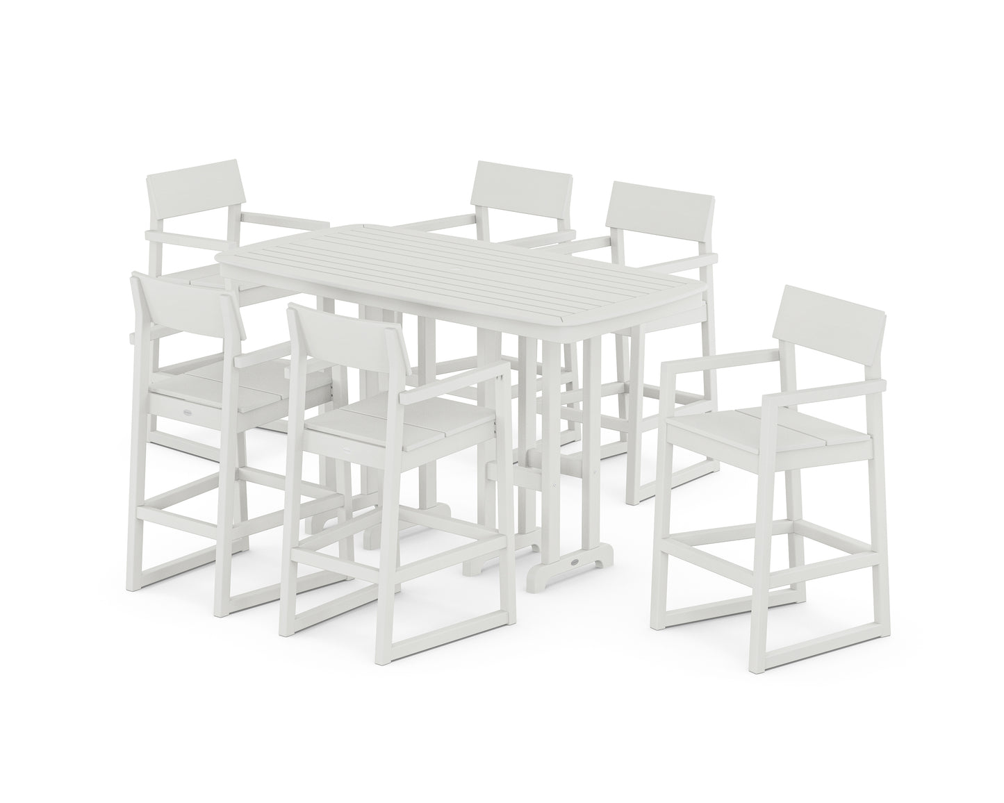 EDGE Arm Chair 7-Piece Bar Set
