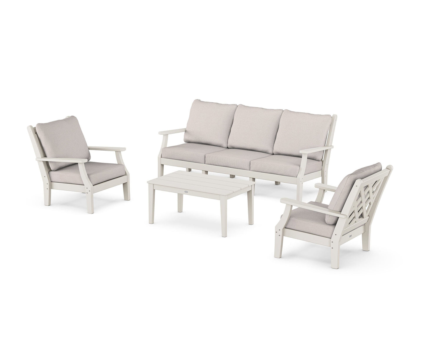 Wovendale 4-Piece Deep Seating Set with Sofa