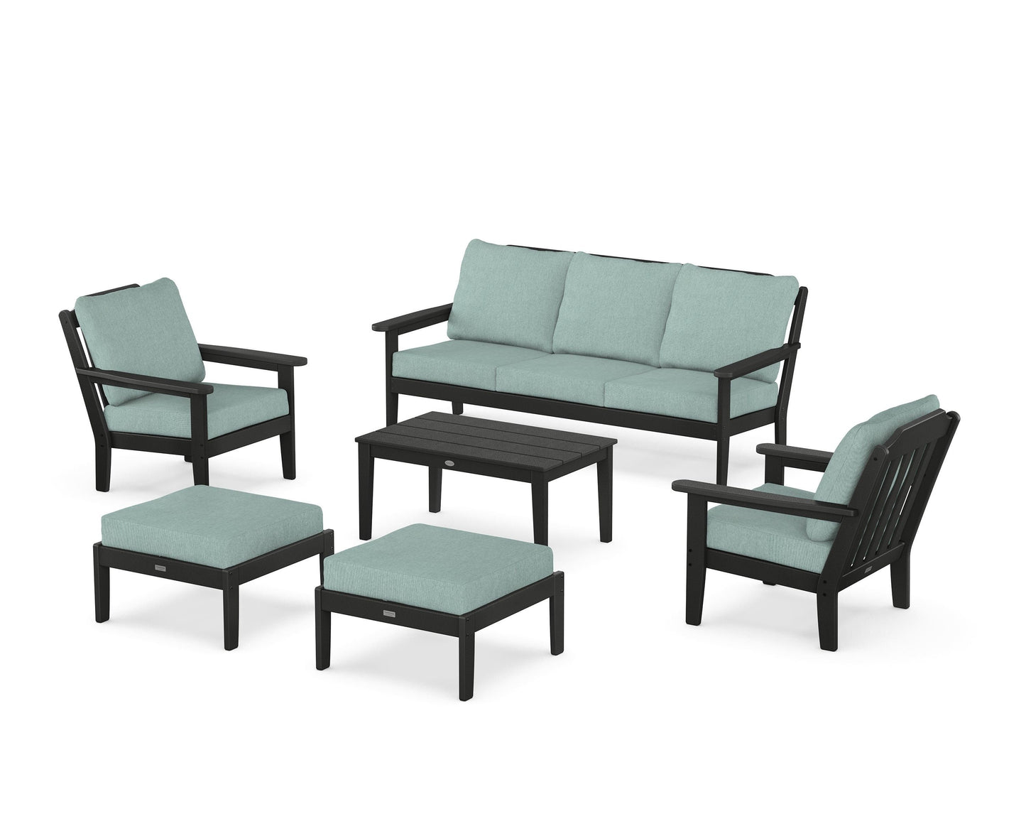 Cottage 6-Piece Lounge Sofa Set