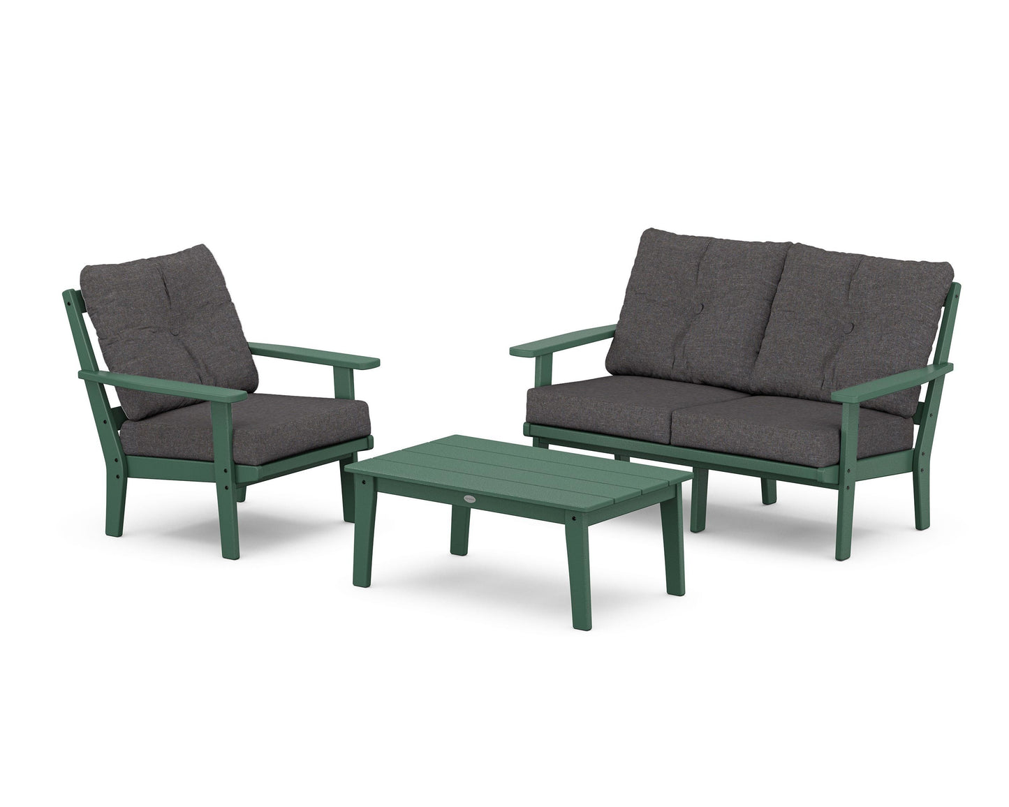 Prairie 3-Piece Deep Seating Set with Loveseat