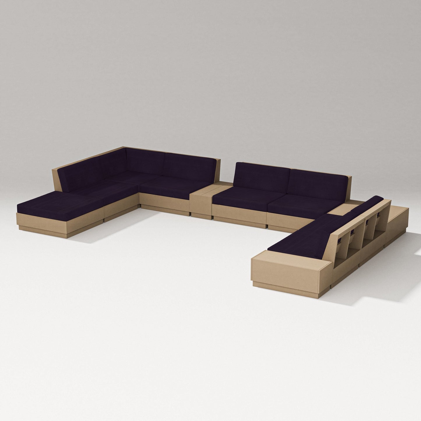 Elevate 11-Piece Conversation Sectional Set