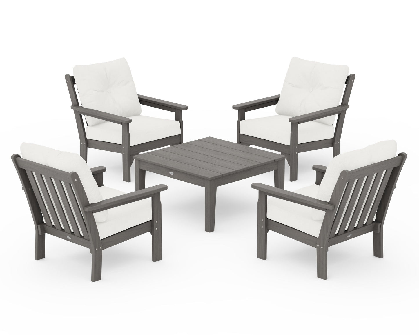 Vineyard 5-Piece Deep Seating Conversation Set