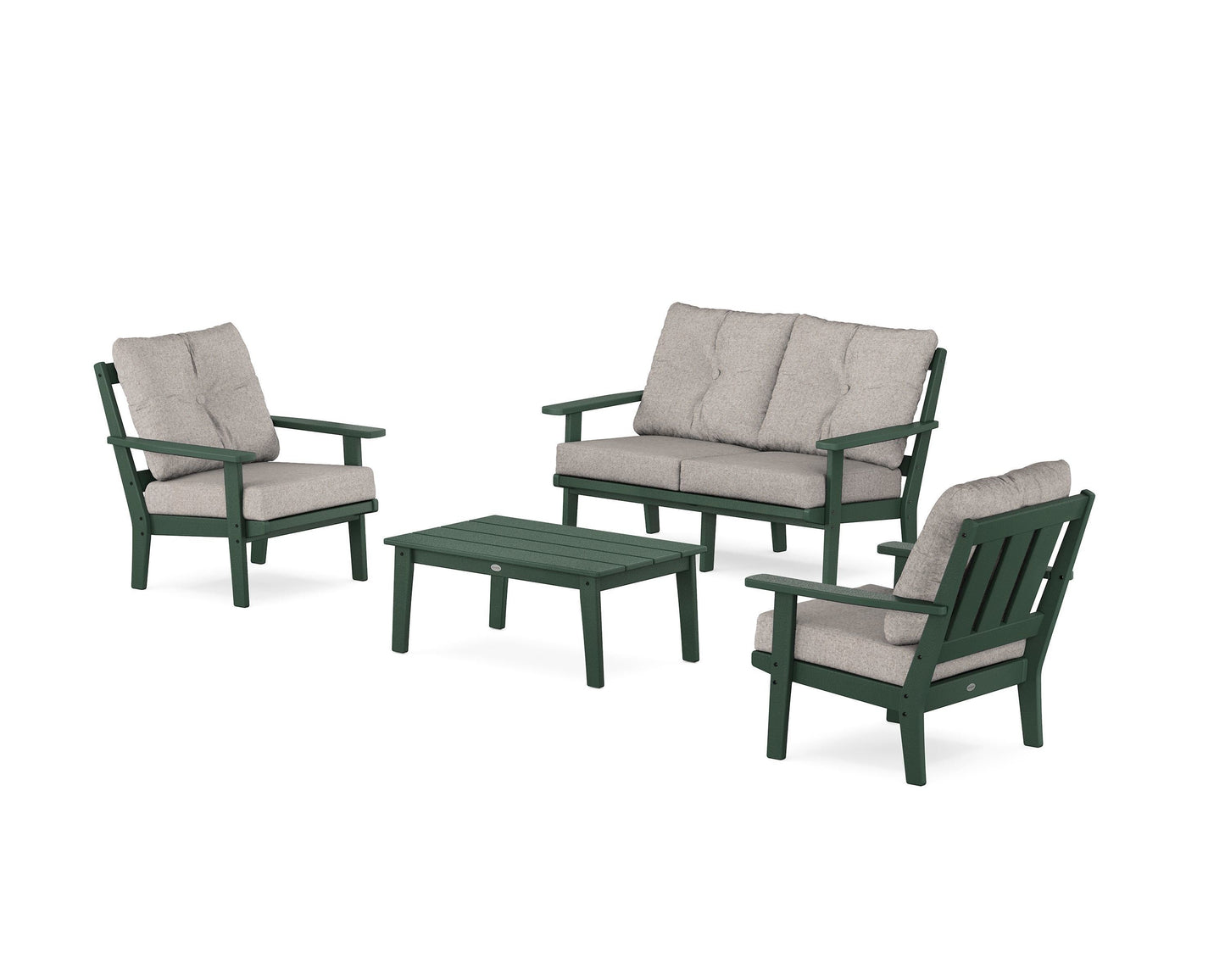 Oxford 4-Piece Deep Seating Set with Loveseat