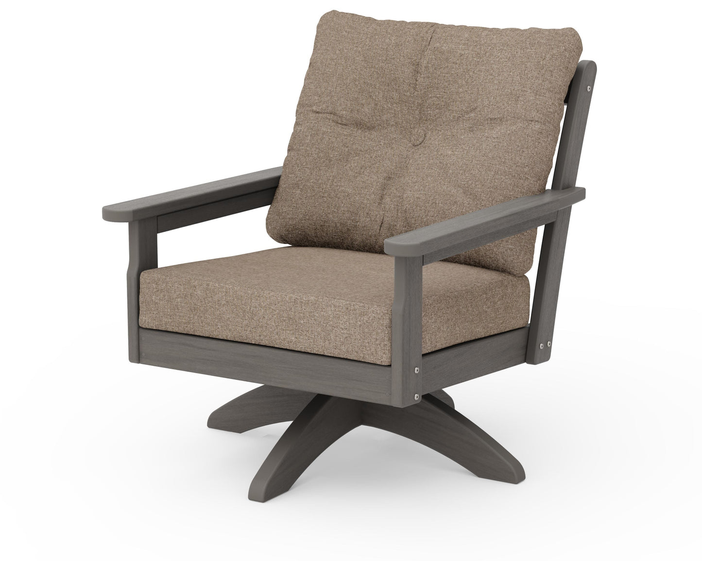 Vineyard Deep Seating Swivel Chair