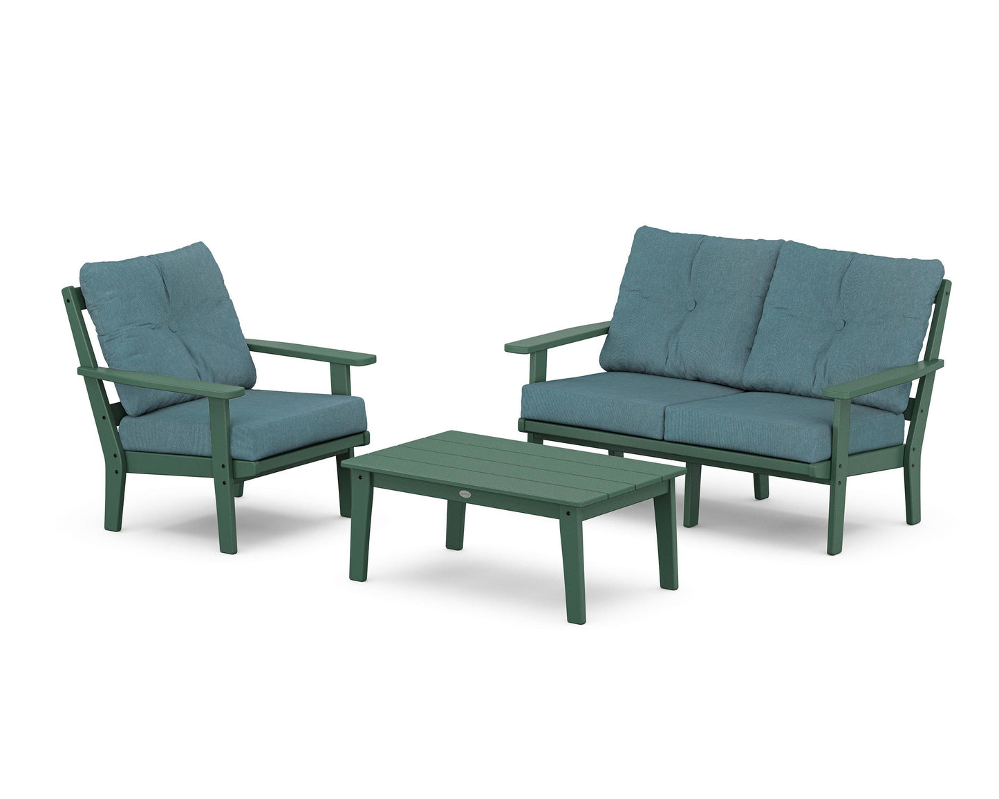 Oxford 3-Piece Deep Seating Set with Loveseat