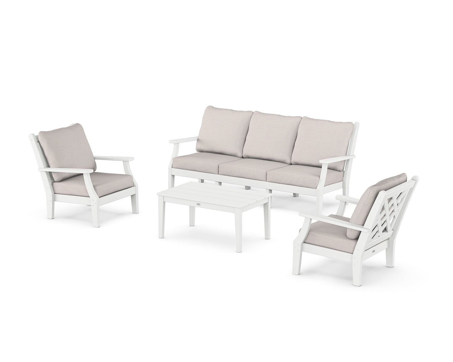 Wovendale 4-Piece Deep Seating Set with Sofa