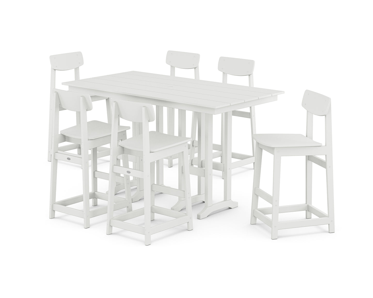 Modern Studio Urban Bar Chair 7-Piece Set