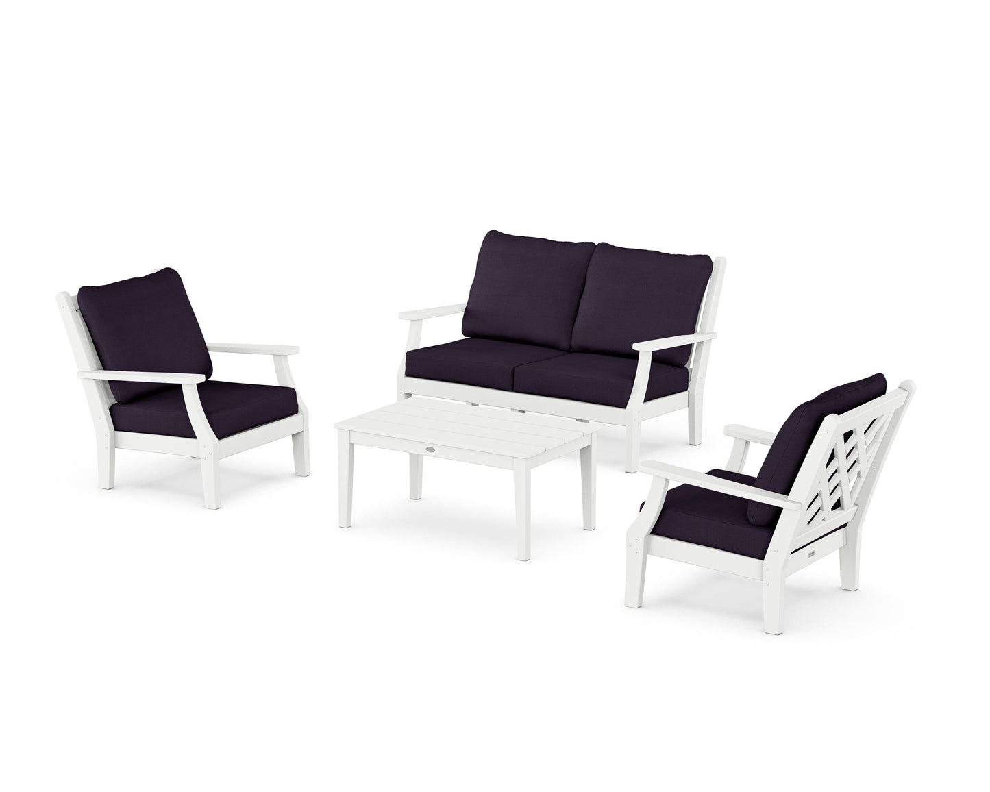 Wovendale 4-Piece Deep Seating Set with Loveseat
