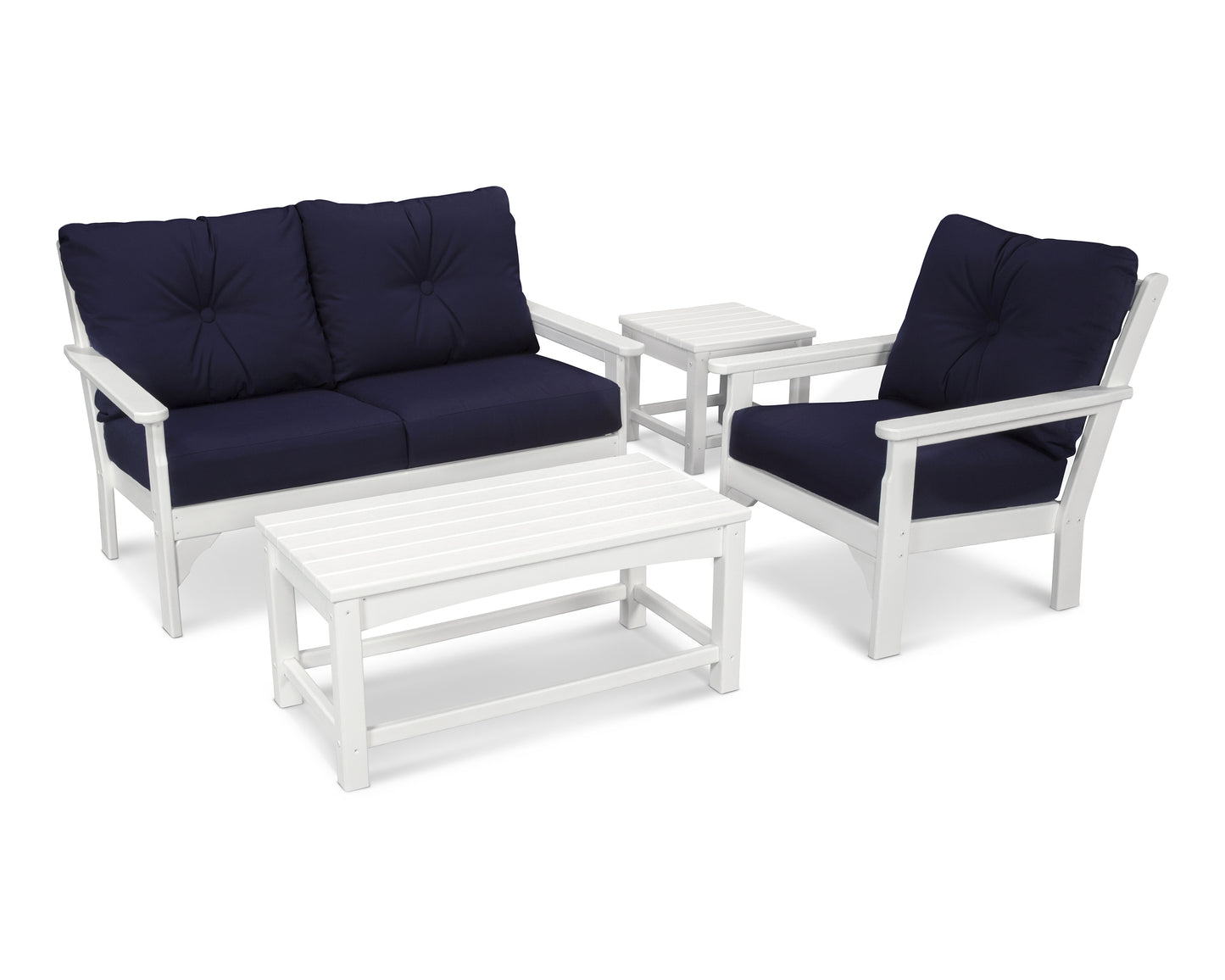 Vineyard 4 Piece Deep Seating Set