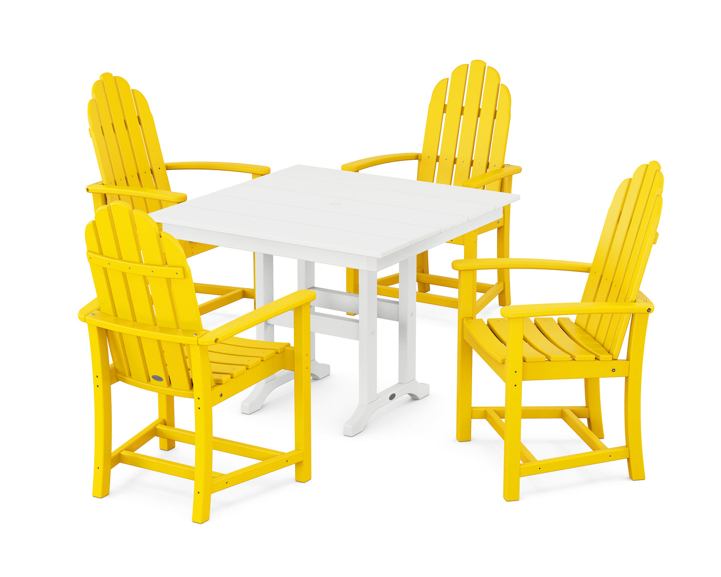 Classic Adirondack 5-Piece Farmhouse Dining Set