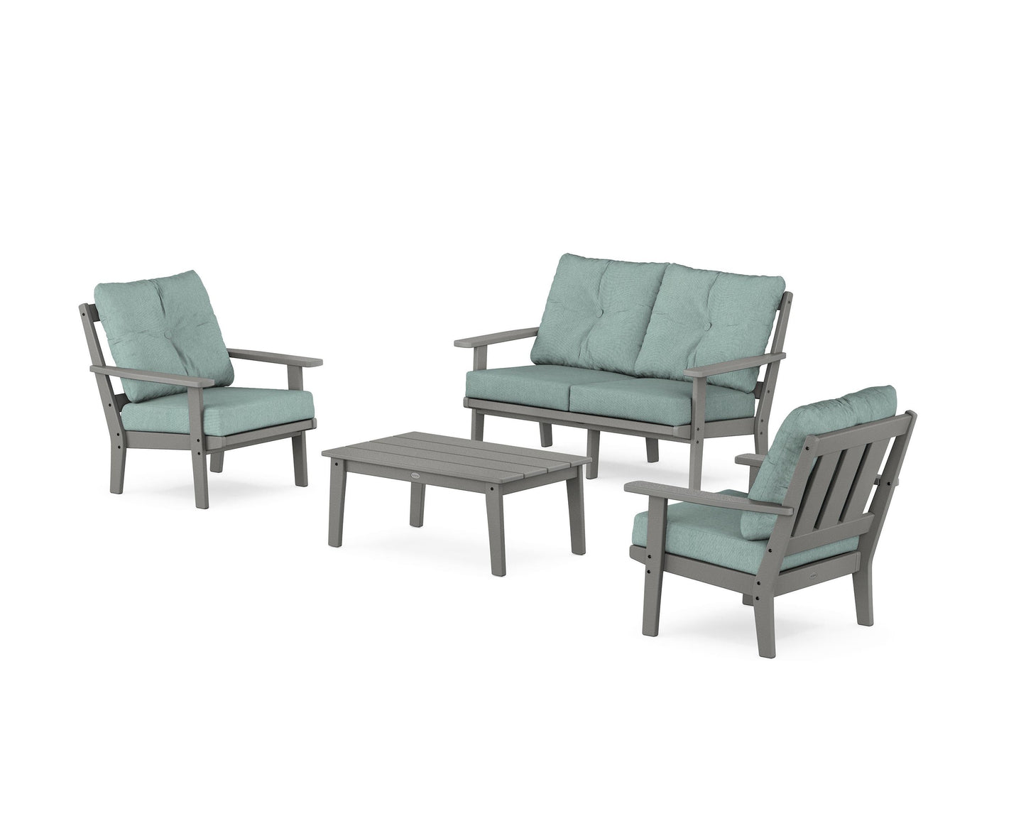 Oxford 4-Piece Deep Seating Set with Loveseat