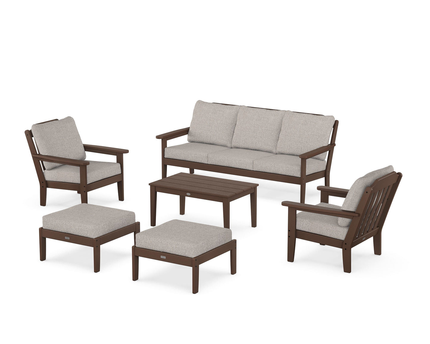 Cottage 6-Piece Lounge Sofa Set