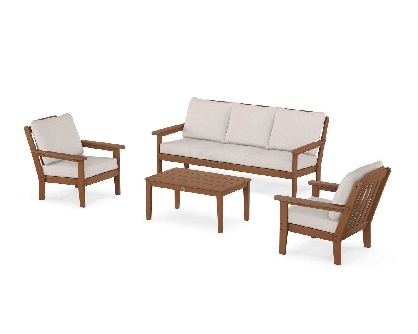 Cottage 4-Piece Deep Seating Set with Sofa