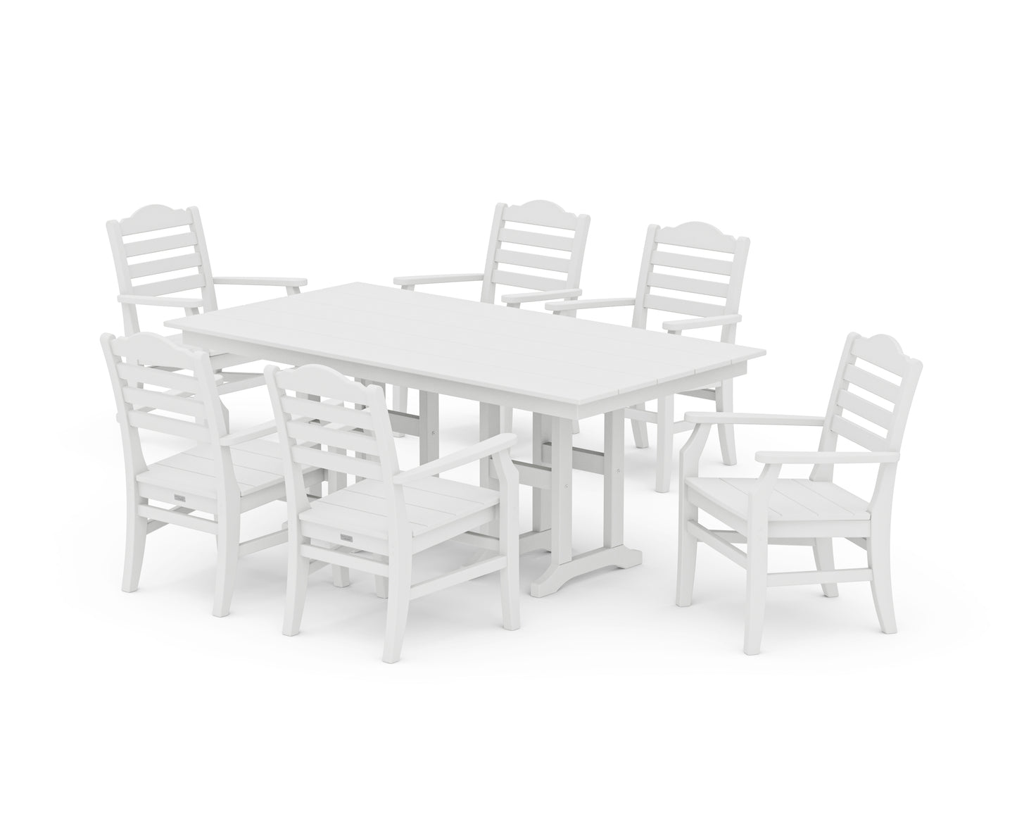 Savannah Arm Chair 7-Piece Farmhouse Dining Set