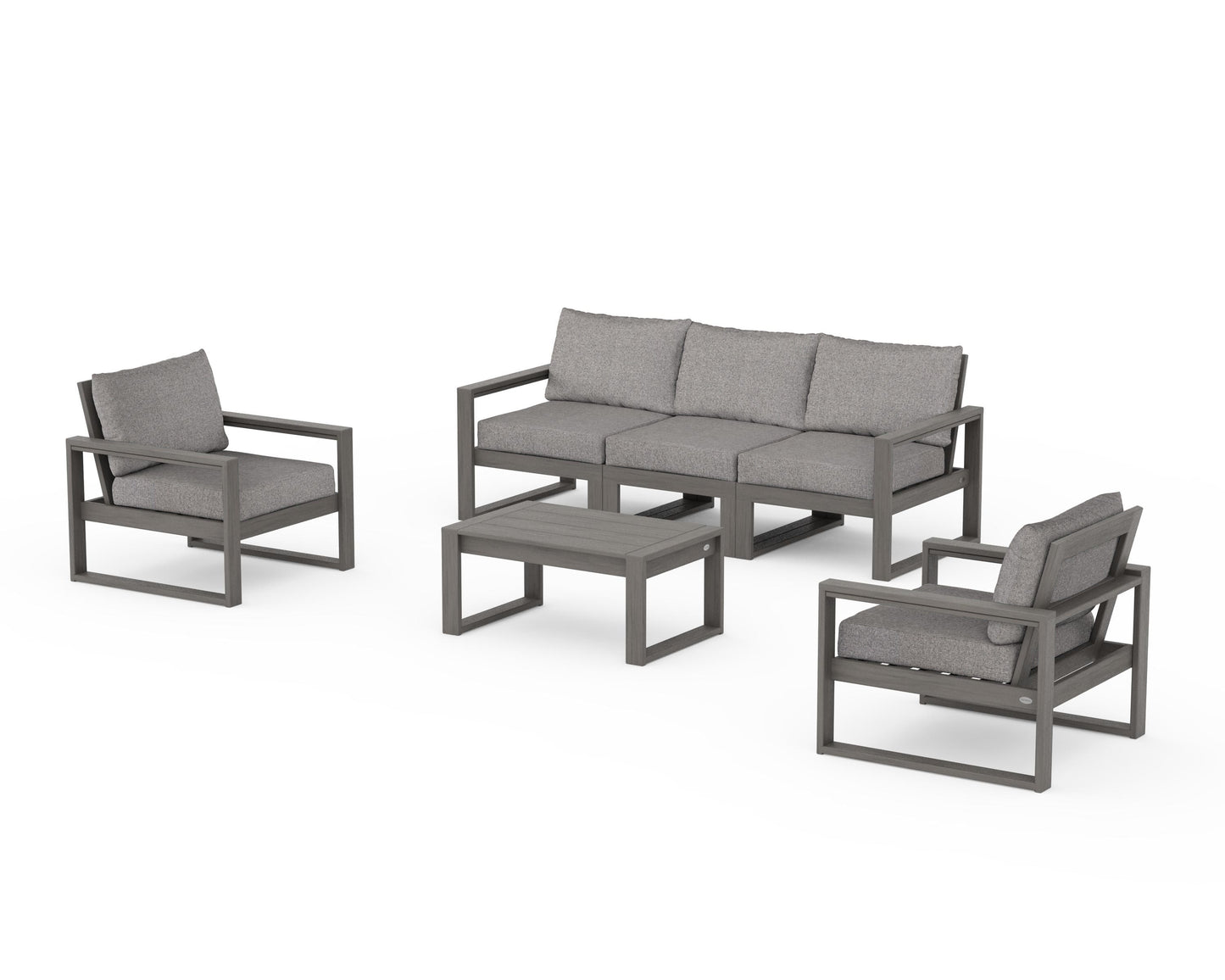 EDGE Sectional 4-Piece Deep Seating Set with Sofa