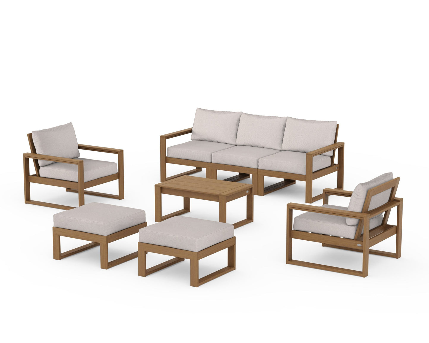 EDGE Sectional 8-Piece Lounge Sofa Set