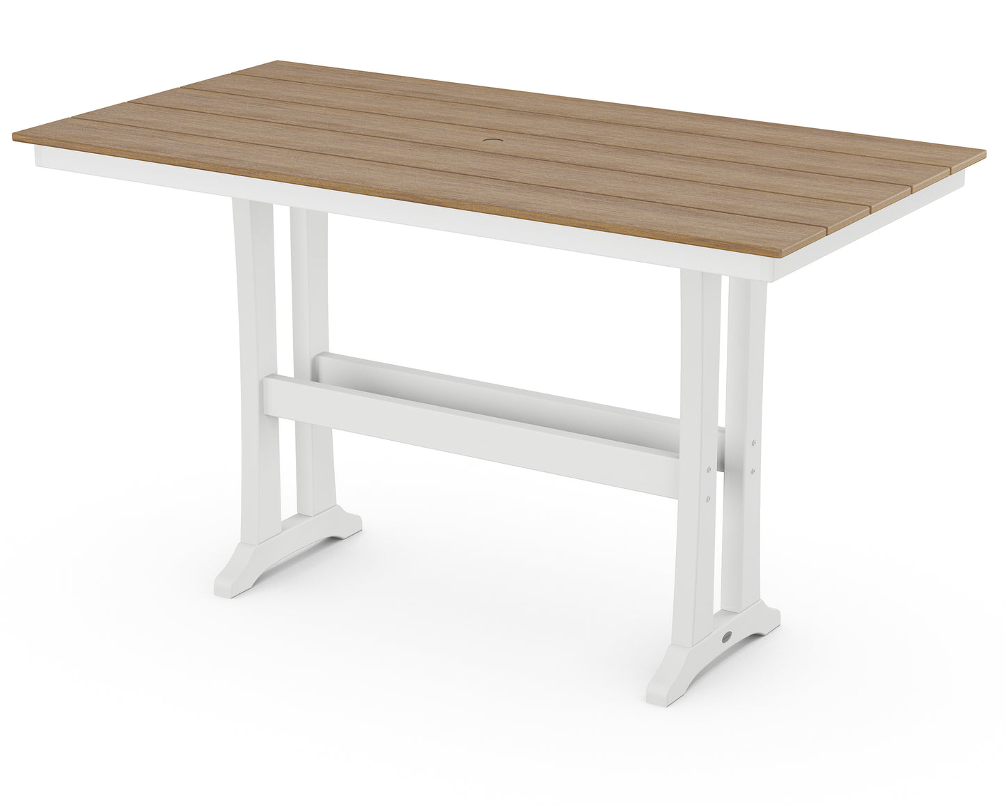 Farmhouse Trestle 37" x 72" Bar Table
