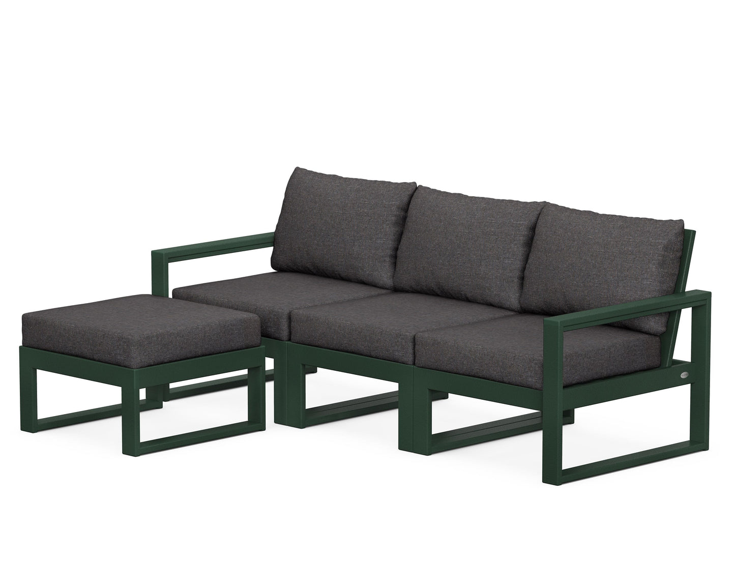 EDGE 4-Piece Modular Deep Seating Set with Ottoman