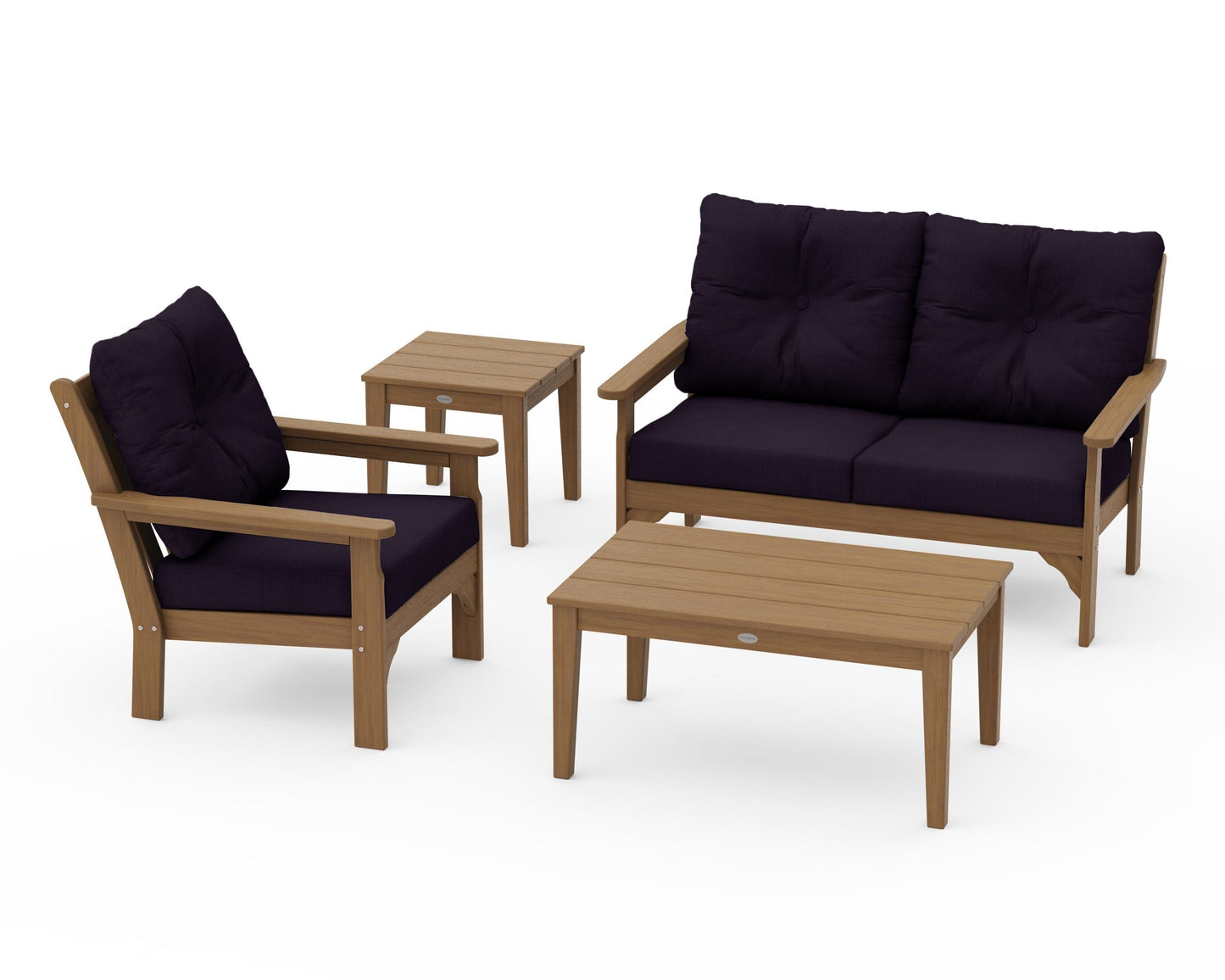 Vineyard 4-Piece Deep Seating Set