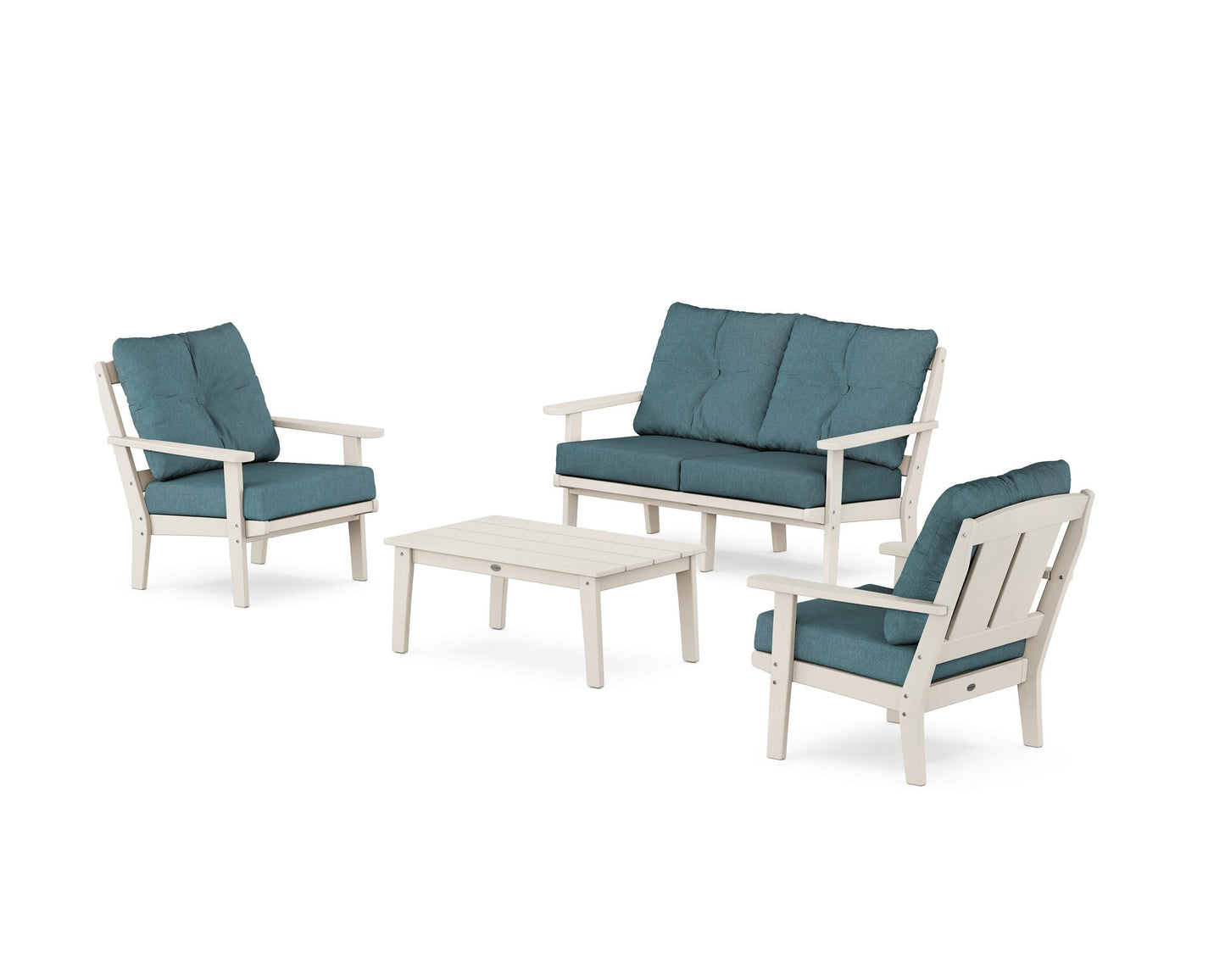 Mission 4-Piece Deep Seating Set with Loveseat