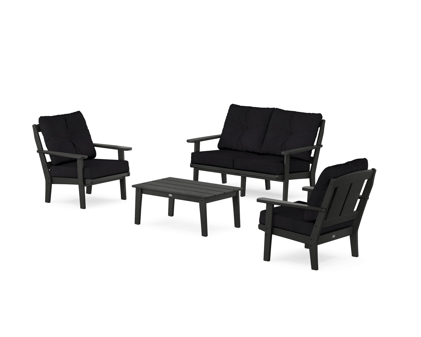 Mission 4-Piece Deep Seating Set with Loveseat