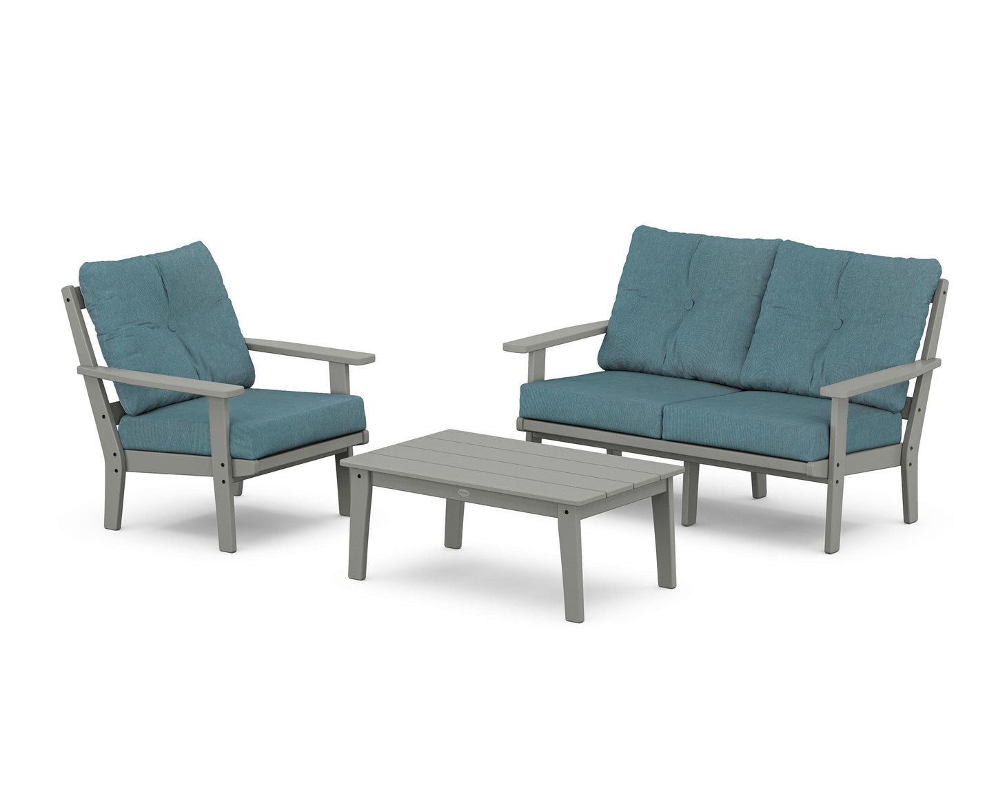 Prairie 3-Piece Deep Seating Set with Loveseat