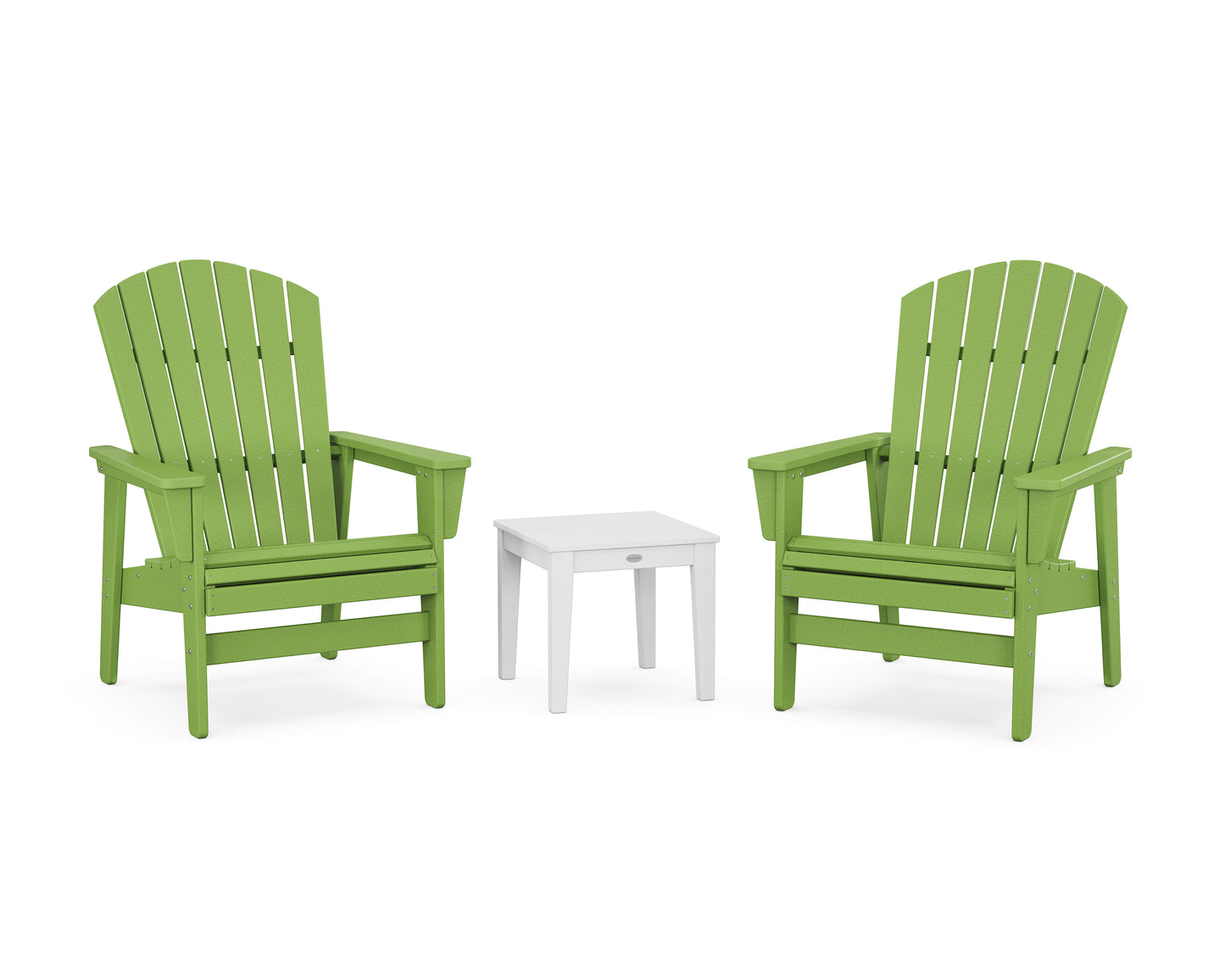 3-Piece Nautical Grand Upright Adirondack Set