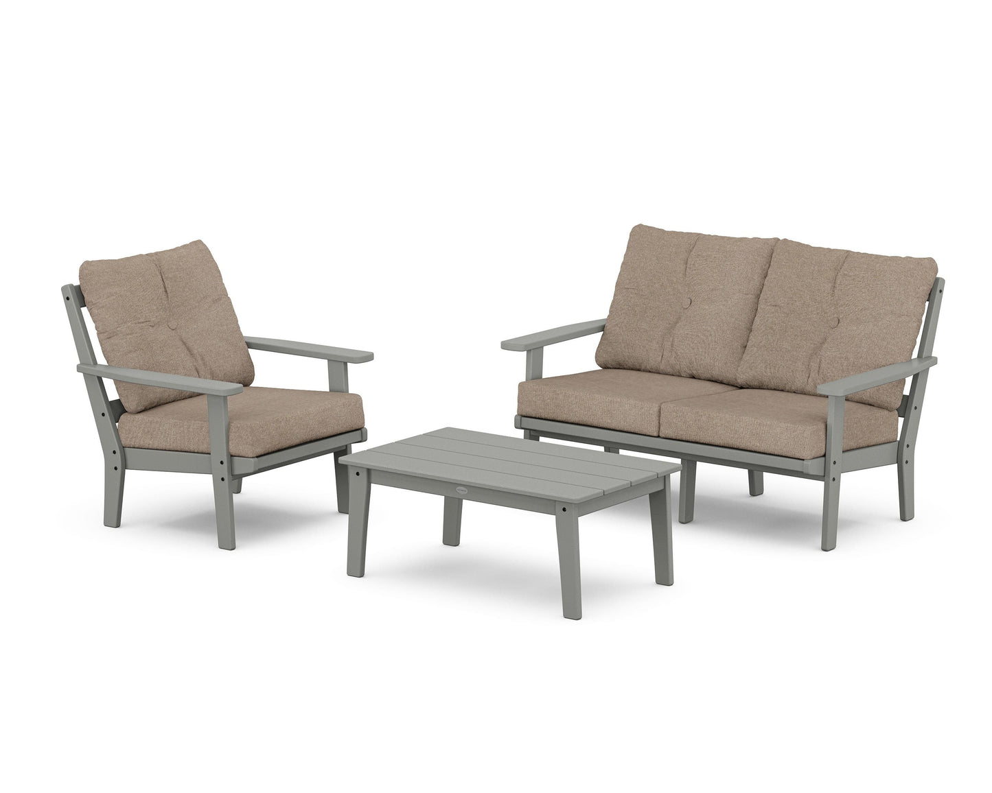 Oxford 3-Piece Deep Seating Set with Loveseat