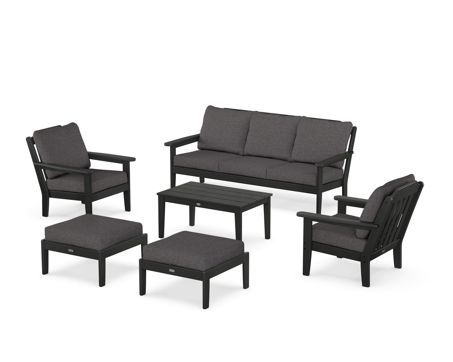 Cottage 6-Piece Lounge Sofa Set