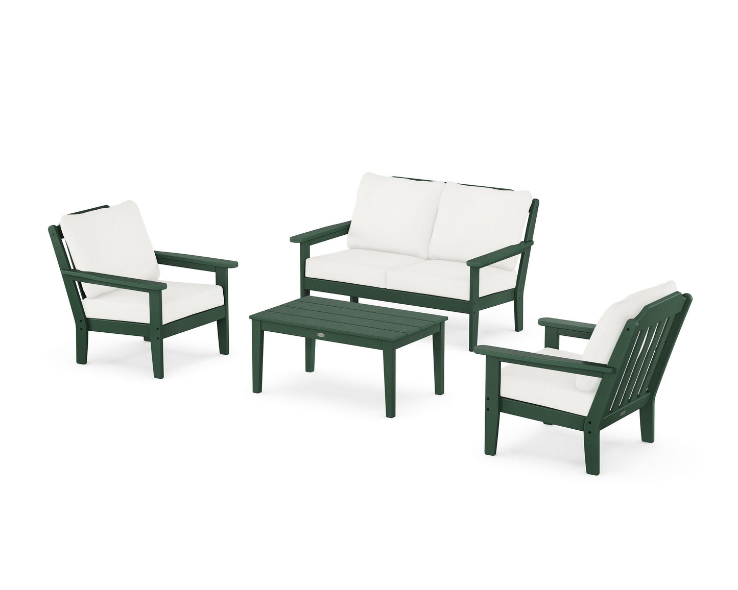 Cottage 4-Piece Deep Seating Set with Loveseat
