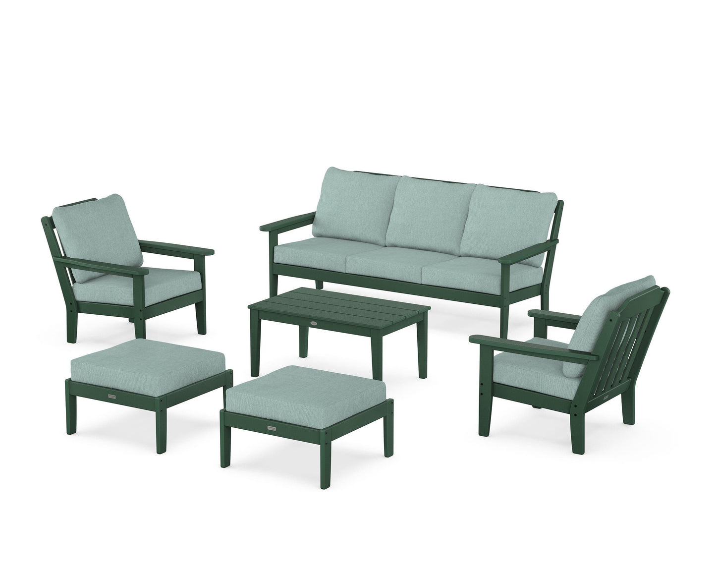 Cottage 6-Piece Lounge Sofa Set