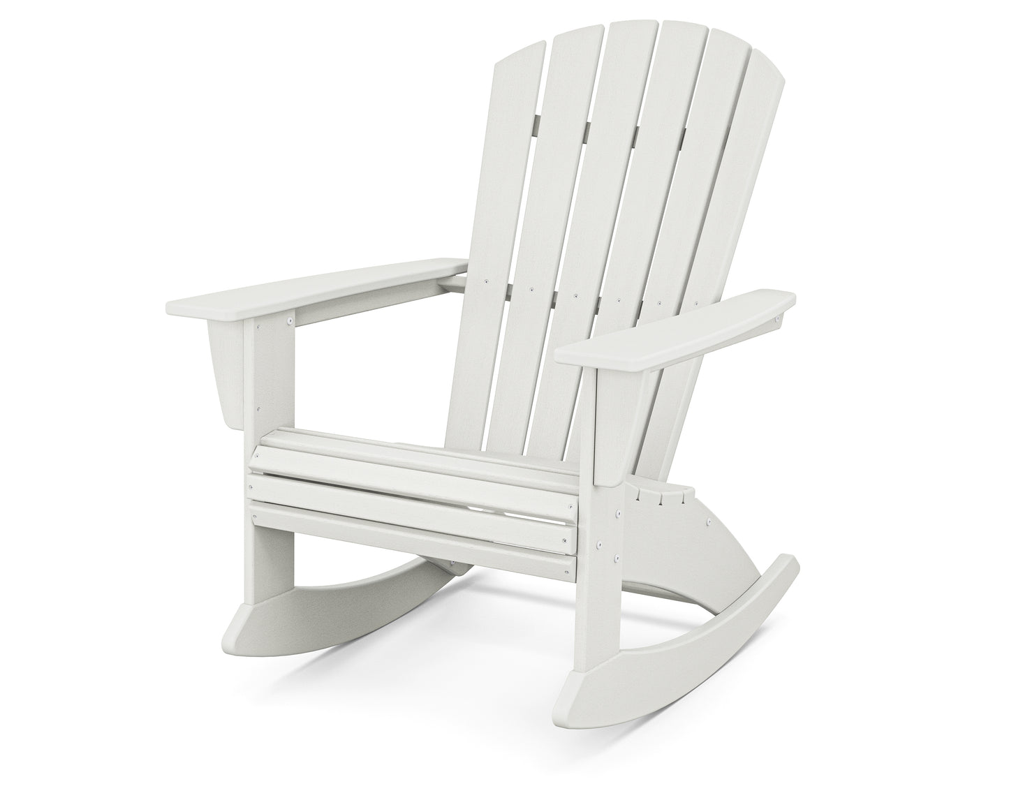 Nautical Curveback Adirondack Rocking Chair