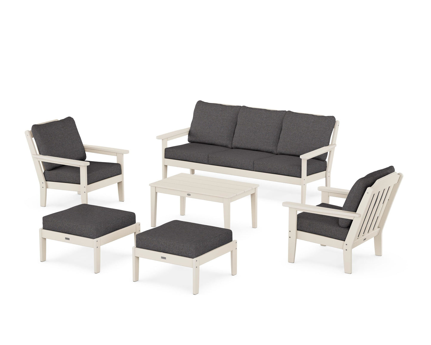 Cottage 6-Piece Lounge Sofa Set